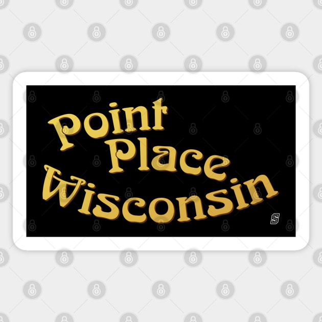 Point Place, Wisconsin Sticker by StadiumSquad